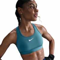 Nike Swoosh Women's Medium-Support 1-Piece Pad Sports Bra  Спортни сутиени