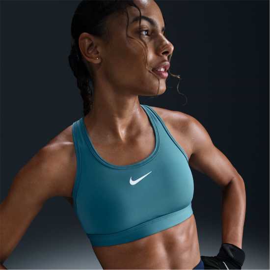Nike Swoosh Women's Medium-Support 1-Piece Pad Sports Bra  Спортни сутиени