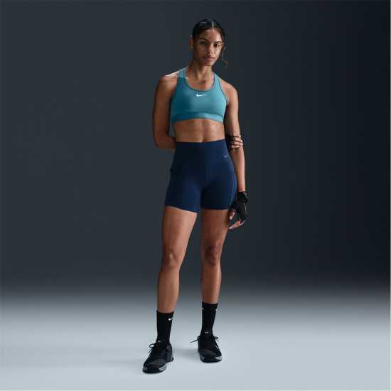 Nike Swoosh Women's Medium-Support 1-Piece Pad Sports Bra  Спортни сутиени