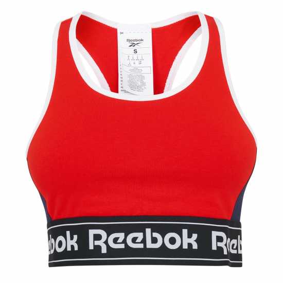 Reebok Дамски Спортен Сутиен Linear Logo Sports Bra Ladies
