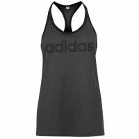Sale Adidas Womens Hi5 Logo Climalite Tank Top Grey Five Дамски тениски и фланелки