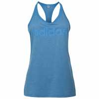 Sale Adidas Womens Hi5 Logo Climalite Tank Top Shock Cyan Дамски тениски и фланелки