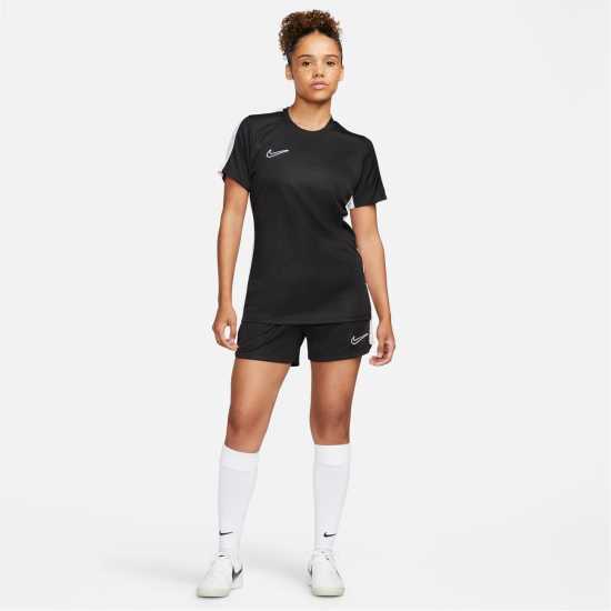 Nike Дамски Шорти Academy Shorts Womens Черно Дамски къси панталони
