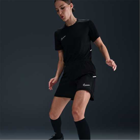 Nike Дамски Шорти Academy Shorts Womens Черно Дамски къси панталони