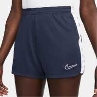 Nike Дамски Шорти Academy Dri-Fit Shorts Womens Обсидиан/Бял Дамски къси панталони