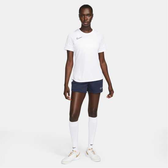 Nike Дамски Шорти Academy Dri-Fit Shorts Womens Obsidian/white Дамски къси панталони