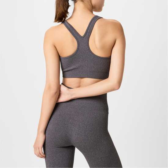 Спортни сутиени Usa Pro Pro Seamless Ribbed Bra Womens Еспресо Марл Usa Pro Pro Seamless Ribbed Bra Womens Еспресо Марл Спортни сутиени