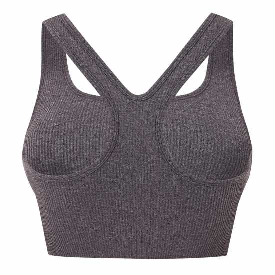 Спортни сутиени Usa Pro Pro Seamless Ribbed Bra Womens Еспресо Марл Usa Pro Pro Seamless Ribbed Bra Womens Еспресо Марл Спортни сутиени