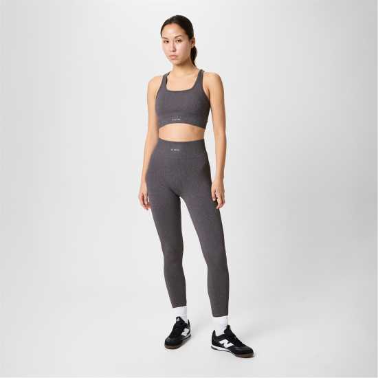 Спортни сутиени Usa Pro Pro Seamless Ribbed Bra Womens Еспресо Марл Usa Pro Pro Seamless Ribbed Bra Womens Еспресо Марл Спортни сутиени