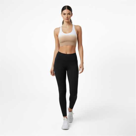 Usa Pro Seamless Ombre Sports Bra Пустиня/Бяло Usa Pro Seamless Ombre Sports Bra Пустиня/Бяло
