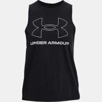 Under Armour Armour Sportstyle Graphic Tank Black/Grey Дамски тениски и фланелки