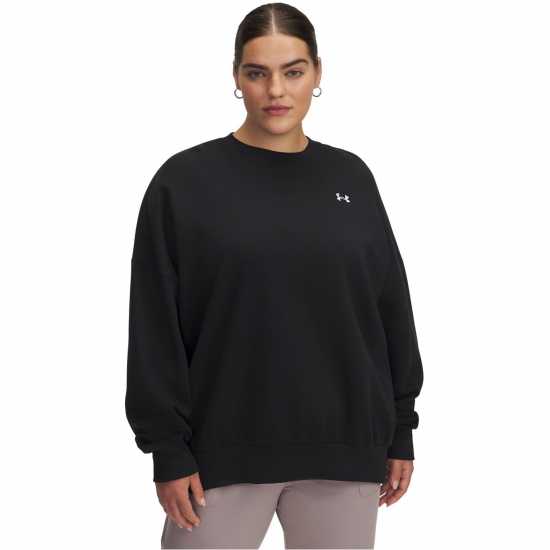 Under Armour Armour Rival Os Crew& Sweatshirt Womens Under Armour Armour Rival Os Crew& Sweatshirt Womens
