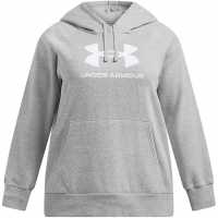 Under Armour Armour Ua Rival Fleece Logo Hoodie& Hoody Womens Gray Under Armour Armour Ua Rival Fleece Logo Hoodie& Hoody Womens Gray