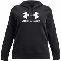 Under Armour Armour Ua Rival Fleece Logo Hoodie& Hoody Womens Black Under Armour Armour Ua Rival Fleece Logo Hoodie& Hoody Womens Black