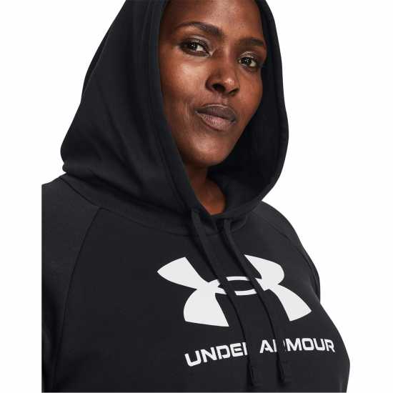 Under Armour Armour Ua Rival Fleece Logo Hoodie& Hoody Womens Black Under Armour Armour Ua Rival Fleece Logo Hoodie& Hoody Womens Black