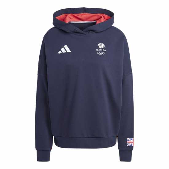 Adidas Team Gb Da Hood Hoody Womens  