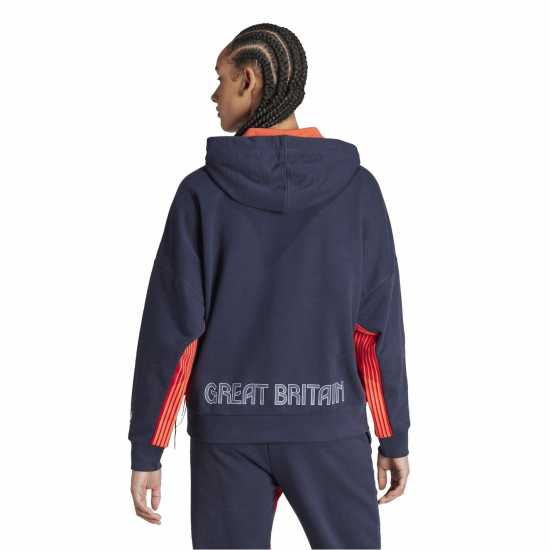 Adidas Team Gb Da Hood Hoody Womens  