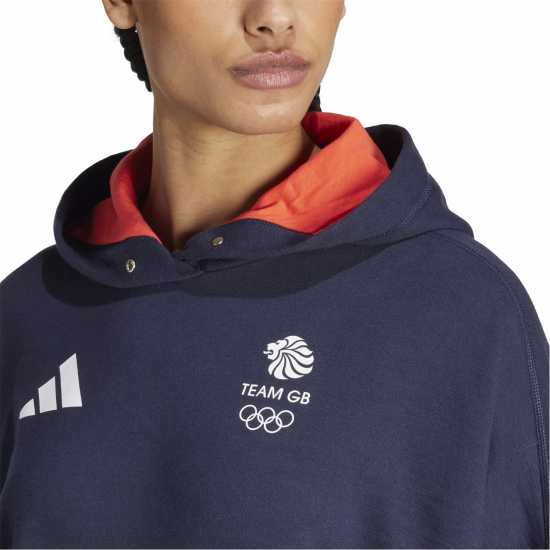 Adidas Team Gb Da Hood Hoody Womens  