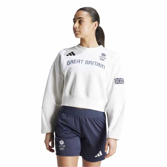 Adidas Team Gb Sweat W Sweatshirt Womens Adidas Team Gb Sweat W Sweatshirt Womens