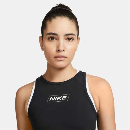 Nike Pro Dri-FIT Women's Graphic Crop Tank  Атлетика