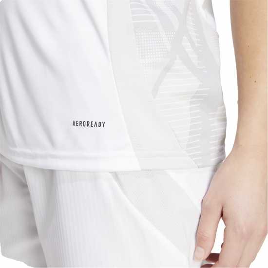 Adidas Tiro24 C M Jsyw T-Shirt Womens White 