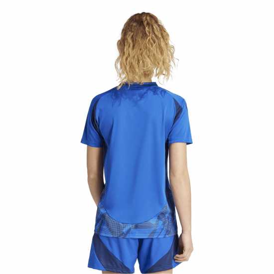 Adidas Tiro24 C M Jsyw T-Shirt Womens Royal Blue Adidas Tiro24 C M Jsyw T-Shirt Womens Royal Blue