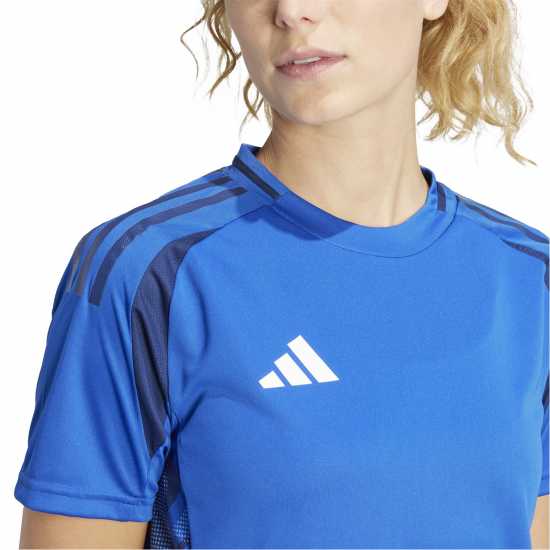 Adidas Tiro24 C M Jsyw T-Shirt Womens Royal Blue Adidas Tiro24 C M Jsyw T-Shirt Womens Royal Blue