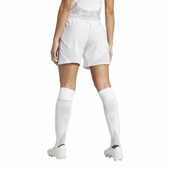Adidas Tiro24 C M Show Football Short Womens White Adidas Tiro24 C M Show Football Short Womens White