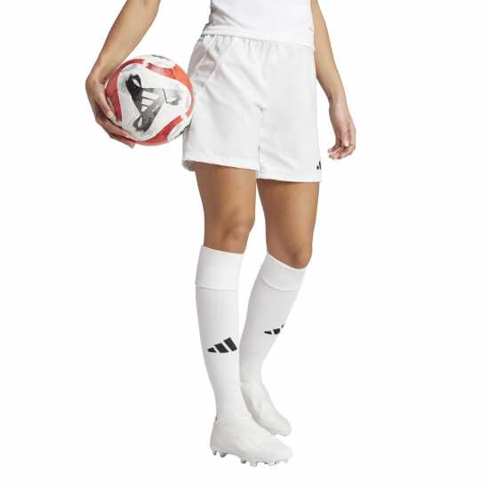 Adidas Tiro24 C M Show Football Short Womens White Adidas Tiro24 C M Show Football Short Womens White