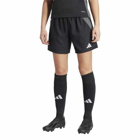 Adidas Tiro24 C M Show Football Short Womens Black Adidas Tiro24 C M Show Football Short Womens Black