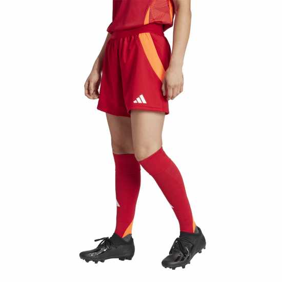 Adidas Tiro24 C M Show Football Short Womens Power Red Adidas Tiro24 C M Show Football Short Womens Power Red