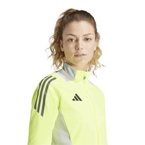 Adidas Women's Tiro24 Tracksuit Top Solar Yellow 