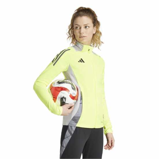 Adidas Women's Tiro24 Tracksuit Top Solar Yellow 