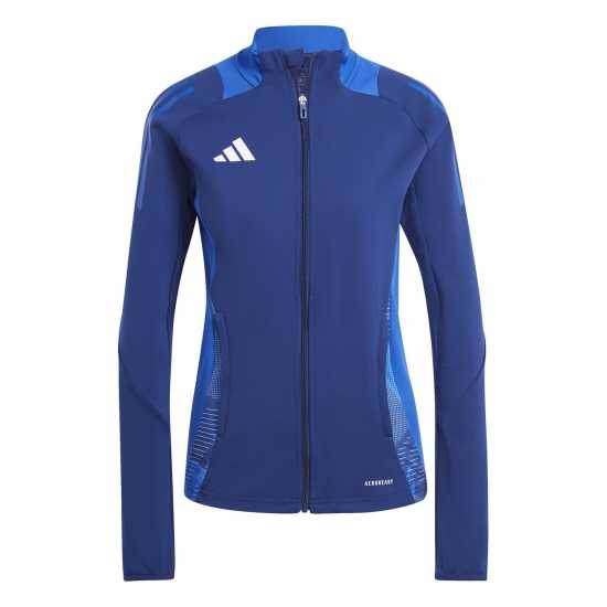 Adidas Women's Tiro24 Tracksuit Top Navy Blue 
