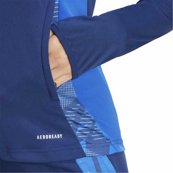 Adidas Women's Tiro24 Tracksuit Top Navy Blue 