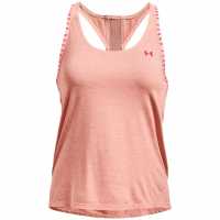 Under Armour Дамски Потник Knockout Tank Top Womens Pink Атлетика