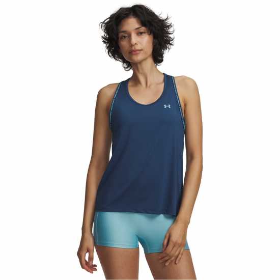 Under Armour Knockout Tank Top Women's Wham Blue 