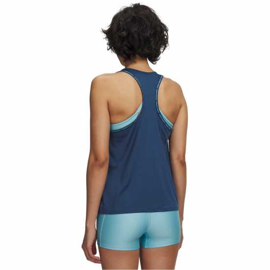 Under Armour Knockout Tank Top Women's Wham Blue 