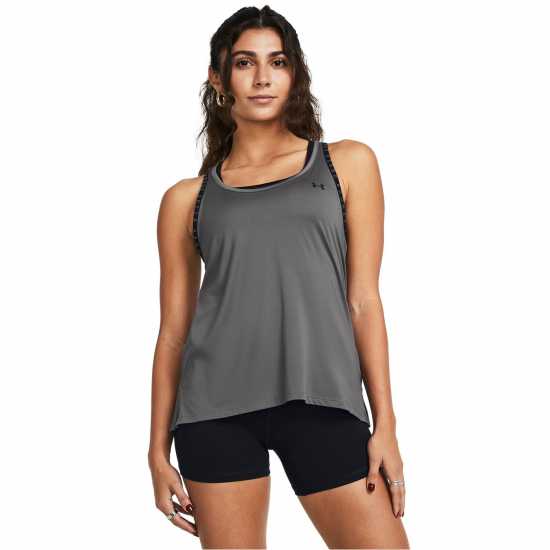 Under Armour Дамски Потник Knockout Tank Top Women's Сиво 