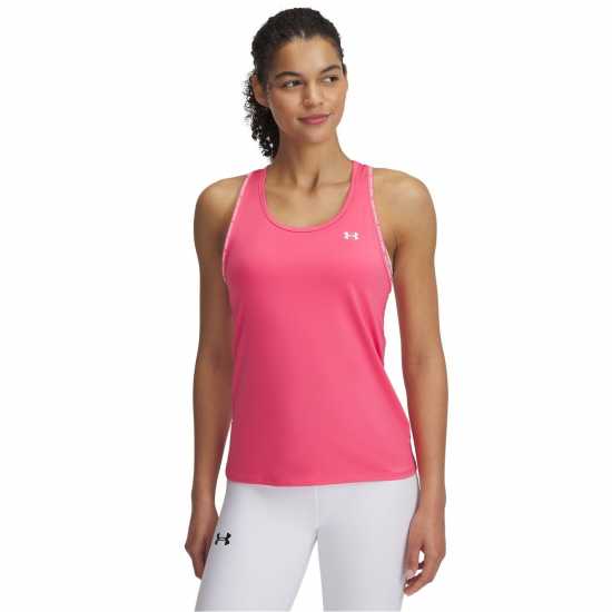 Under Armour Дамски Потник Knockout Tank Top Women's Супер Розово 