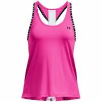 Under Armour Дамски Потник Knockout Tank Top Womens Rebel Pink Атлетика