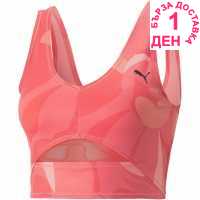 Puma Aop Crop Top Loveable Спортни сутиени