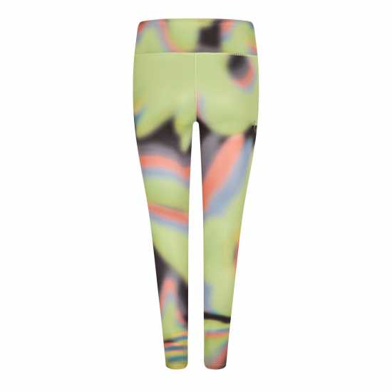 Diadora Flowers Leggins Womens Blk/green 