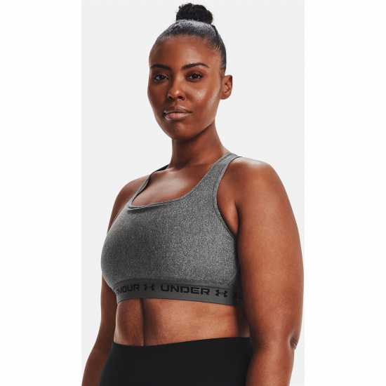 Спортни сутиени Under Armour Armour Medium Support Crossback Bra Womens Тъмно сив хедър Under Armour Armour Medium Support Crossback Bra Womens Тъмно сив хедър Спортни сутиени