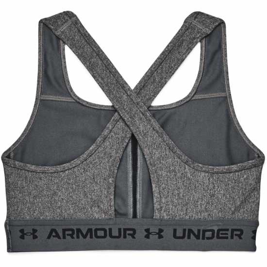 Спортни сутиени Under Armour Armour Medium Support Crossback Bra Womens Тъмно сив хедър Under Armour Armour Medium Support Crossback Bra Womens Тъмно сив хедър Спортни сутиени