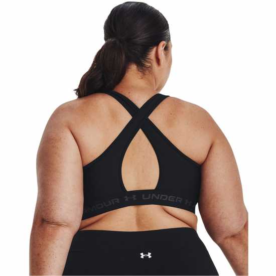 Спортни сутиени Under Armour Armour Medium Support Crossback Bra Womens Черно Under Armour Armour Medium Support Crossback Bra Womens Черно Спортни сутиени