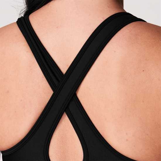 Спортни сутиени Under Armour Armour Medium Support Crossback Bra Womens Черно Under Armour Armour Medium Support Crossback Bra Womens Черно Спортни сутиени