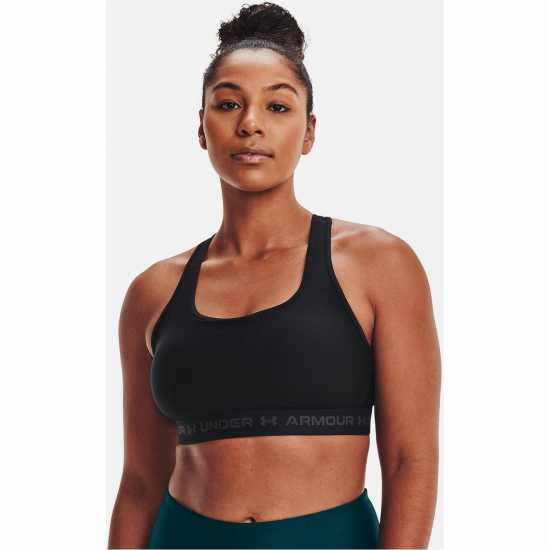 Спортни сутиени Under Armour Armour Medium Support Crossback Bra Womens Черно Under Armour Armour Medium Support Crossback Bra Womens Черно Спортни сутиени