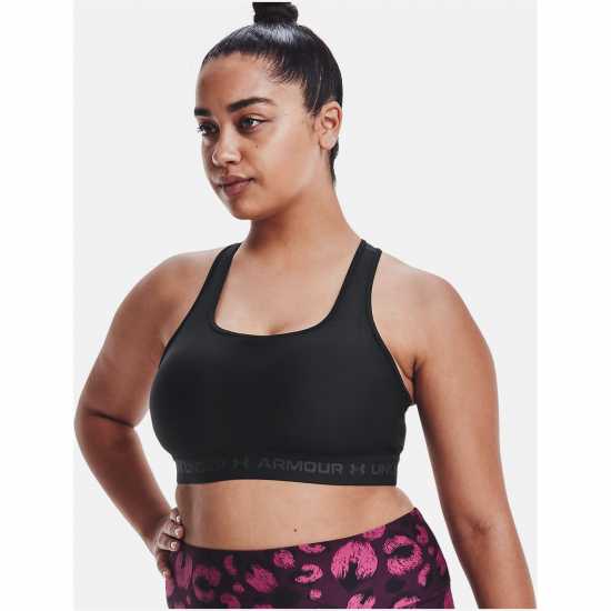 Спортни сутиени Under Armour Armour Medium Support Crossback Bra Womens Черно Under Armour Armour Medium Support Crossback Bra Womens Черно Спортни сутиени
