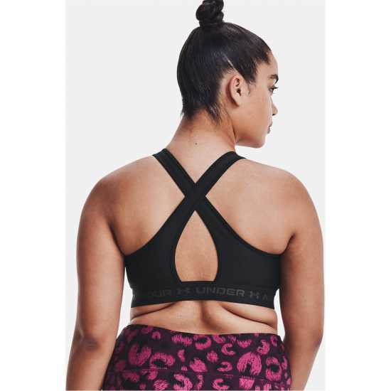 Спортни сутиени Under Armour Armour Medium Support Crossback Bra Womens Черно Under Armour Armour Medium Support Crossback Bra Womens Черно Спортни сутиени